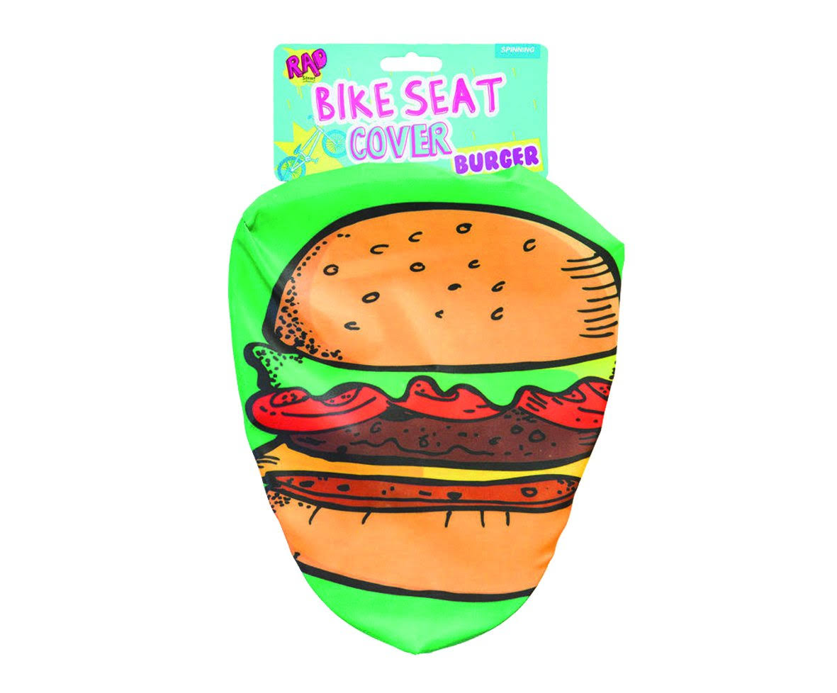 Gift Republic Water Resistant Burger Bike Seat Cover RRP 5.99 CLEARANCE XL 1